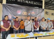 Satu Pucuk Senjata Dan 1 Kg Lebih Sabu Ditangkap Sat Narkoba Polres Batubara