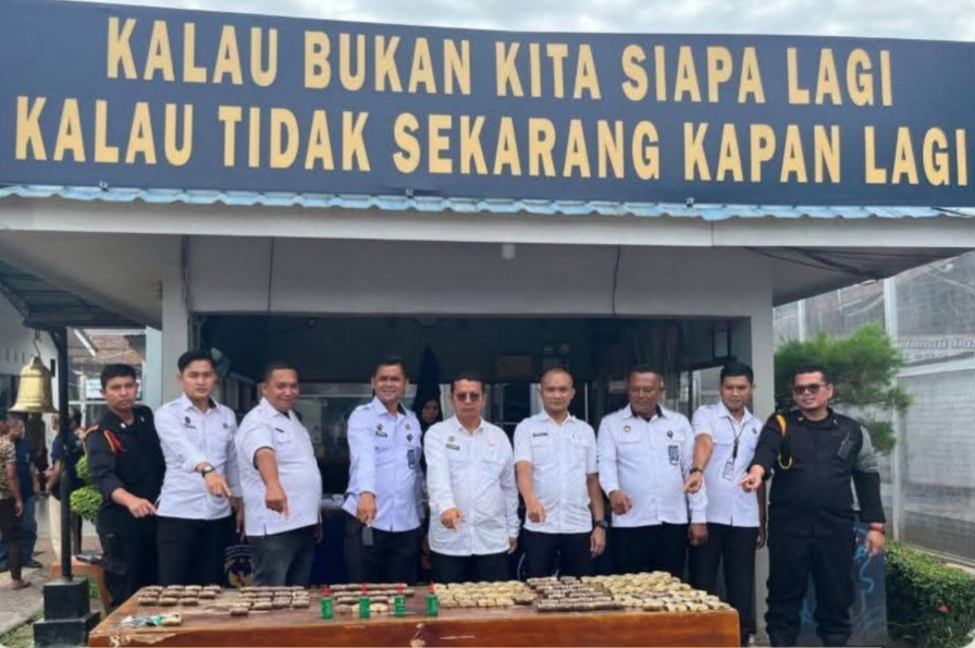 Lapas Kelas IIA Binjai Laksanakan Perawatan Dan Rolling Gembok Seluruh Area