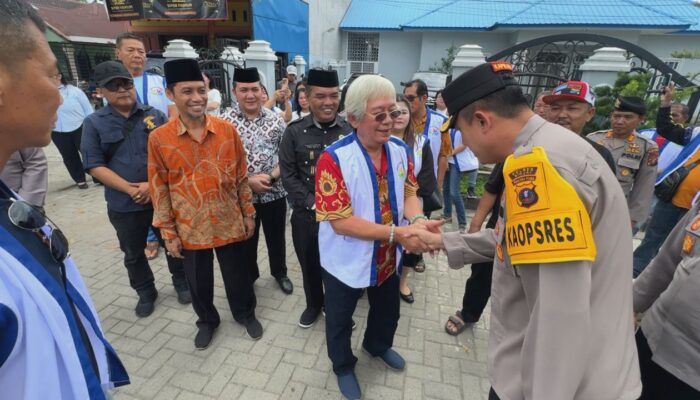 Kapolres Binjai Dan Yayasan Bhakti Sosial Kirim Bantuan Ke Korban Banjir Aceh Tamiang