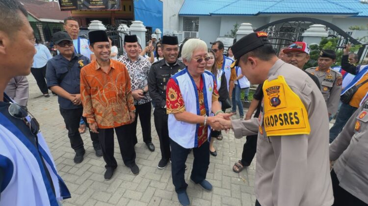 Kapolres Binjai Dan Yayasan Bhakti Sosial Kirim Bantuan Ke Korban Banjir Aceh Tamiang