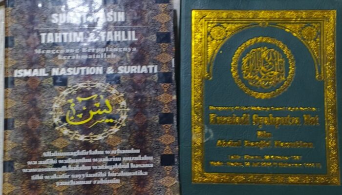 Meski Tenggelam Dalam Banjir, Tapi Dua Buku Yasin Ini Sama Sekali Tidak Basah