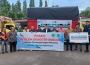 PTPN I Serahkan Bantuan Sembako Untuk Korban Banjir Tapsel
