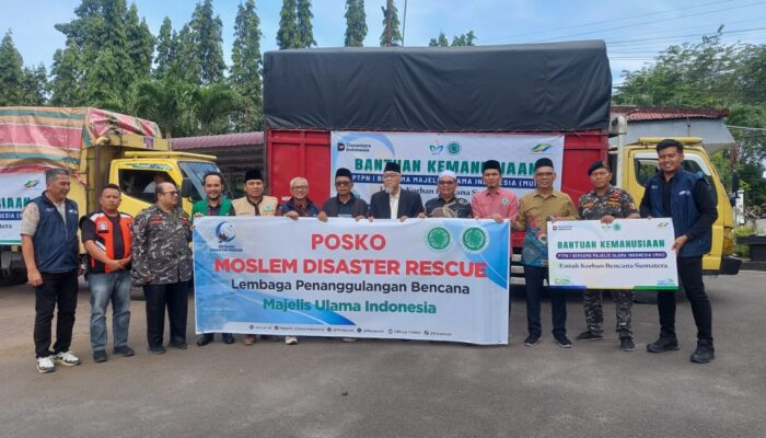 PTPN I Serahkan Bantuan Sembako Untuk Korban Banjir Tapsel