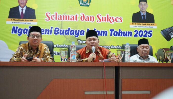 Kakanwil Kemenagsu: Seni Budaya Islam Bentuk Karakter Dan Akhlak Generasi Muda