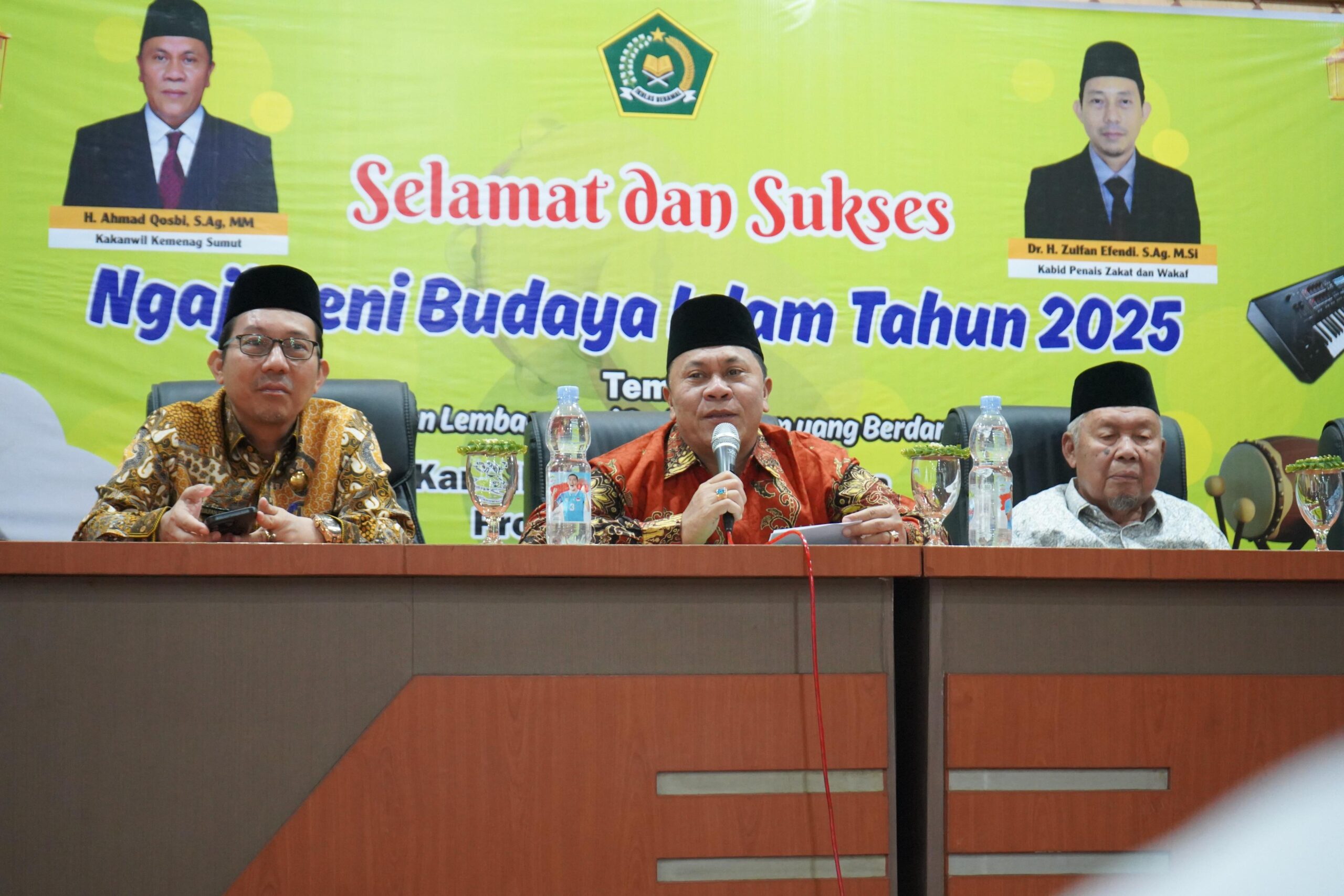 Kakanwil Kemenagsu: Seni Budaya Islam Bentuk Karakter Dan Akhlak Generasi Muda