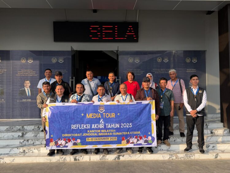 Sepanjang 2025,Puluhan Penghuni Rudenim Medan Dideportasi Ke Negaranya