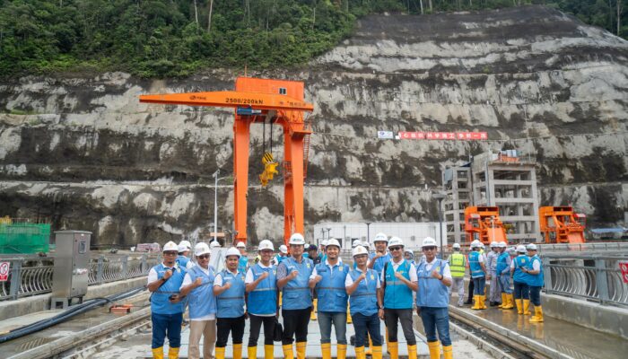 Energi Hijau Segera Hadir Di Sumatera, Direktur Pembangkitan Tinjau Progres PLTA Batang Toru