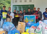 SMAN 1 Lawe Alas Aceh Tenggara Bantu Korban Banjir Di Desa Simpur