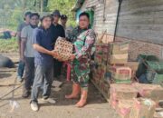 ‎Dandim 0108/Agara Salurkan Bantuan Sembako Masyarakat Terdampak Banjir