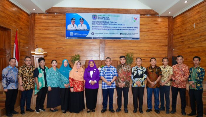 Pemko Binjai Rakor Daerah Tim Pembina Posyandu 2025, Perkuat Layanan Di Situasi Darurat
