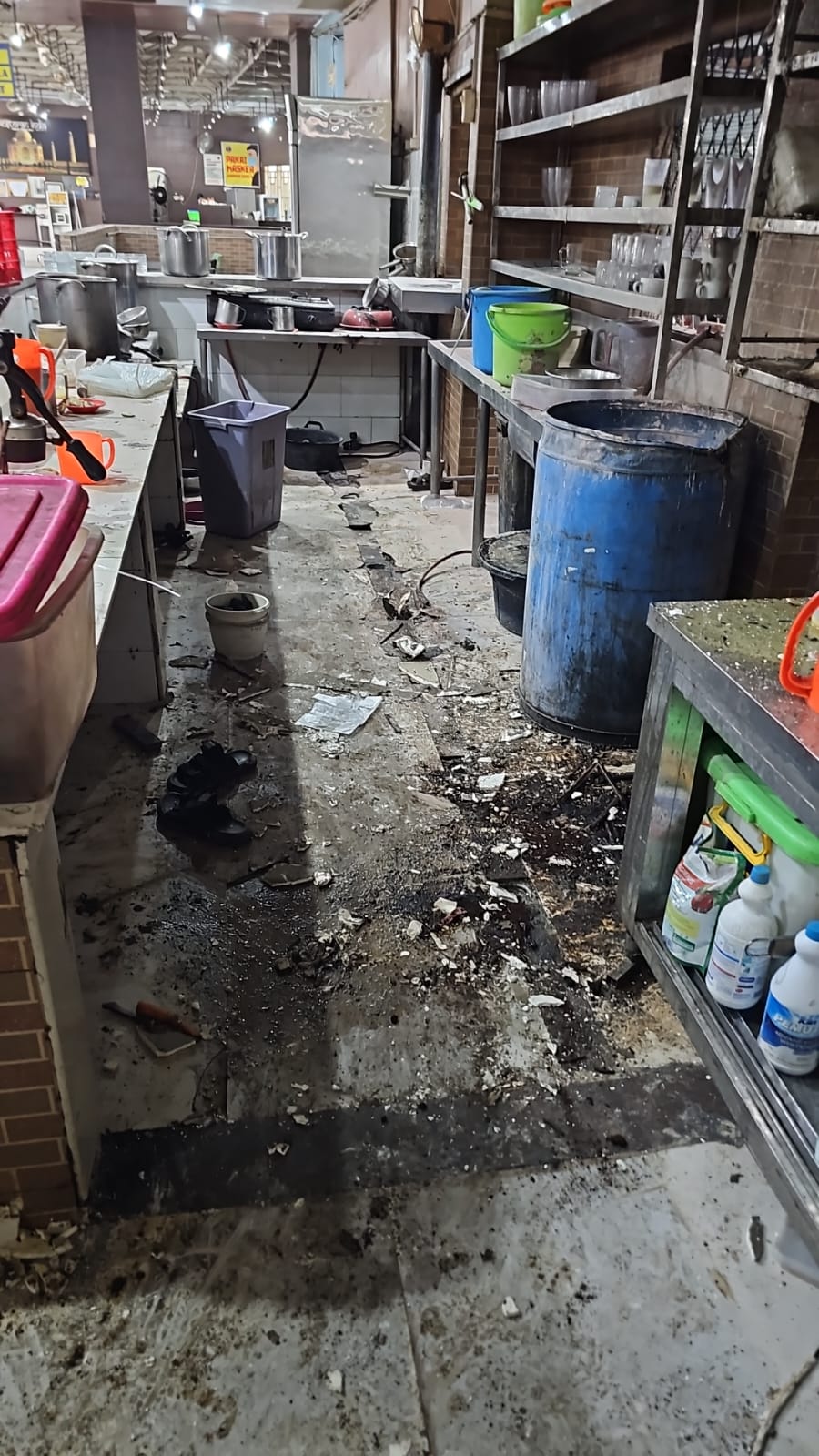 Resto India Di Tebingtinggi Terbakar, 9 Karyawan Alami Luka Bakar