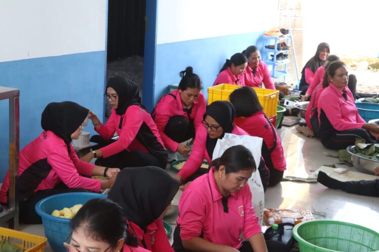 Banjir Sumut, Dapur MBG Polres Simalungun Jadi Dapur Umum Bantu Warga Terdampak