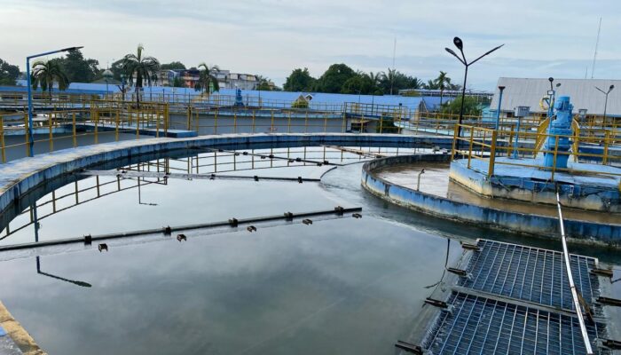 Jaga Kualitas Air Perumda Tirtanadi Cuci Reservoir 2 IPAM Sunggal