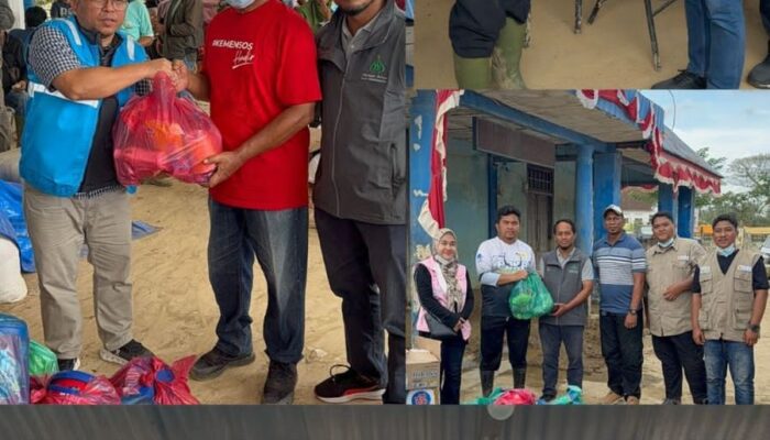 Direktur Operasi Pembangkit Batu Bara PLN IP Tinjau Kondisi Korban Banjir Di Aceh Tamiang