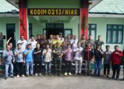 Sukseskan Program Pemerintah, Dandim 0213 Nias Bangun Kemitraan Dengan Insan Pers Dan LSM