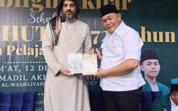 Dahnil Ginting Hadiri HUT Ke-72 Ikatan Pelajar Al Washliyah