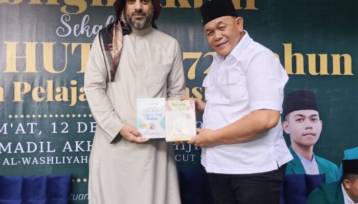 Dahnil Ginting Hadiri HUT Ke-72 Ikatan Pelajar Al Washliyah