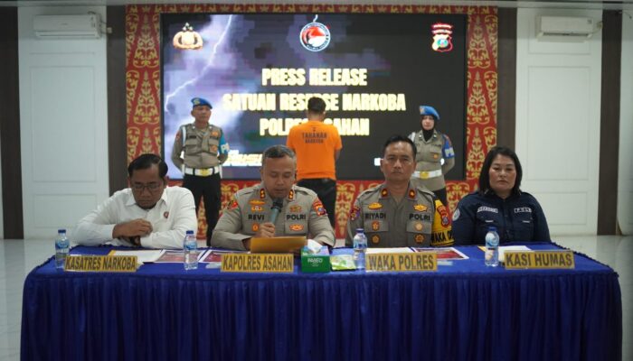 Polres Asahan Gagalkan Peredaran Sabu 8 Kg Di Jalinsum