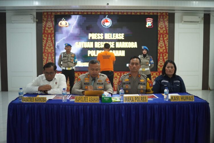 Polres Asahan Gagalkan Peredaran Sabu 8 Kg Di Jalinsum