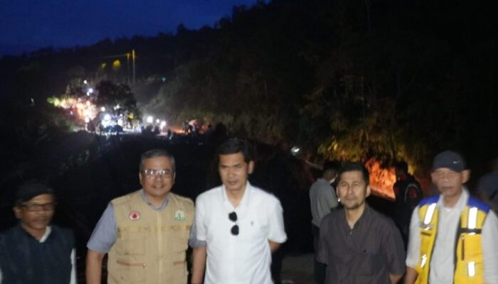 Sekda Aceh Tinjau Penanganan Darurat Bencana Dan Kerusakan Jalan Di Aceh Utara