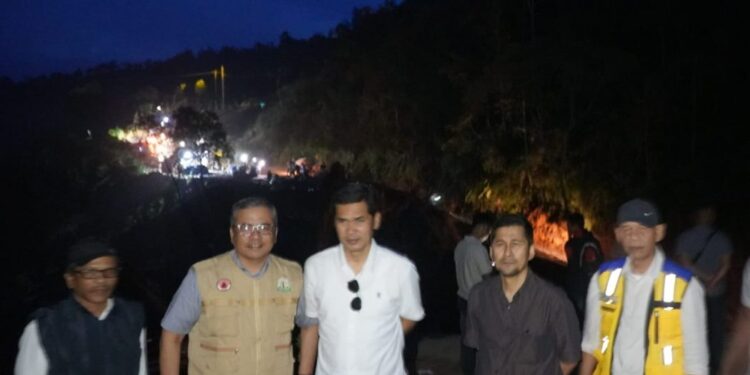 Sekda Aceh Tinjau Penanganan Darurat Bencana Dan Kerusakan Jalan Di Aceh Utara