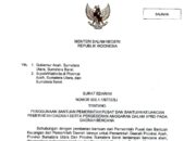 Mendagri Terbitkan SE Penggunaan Bantuan Keuangan Dan Pergeseran Anggaran Pada Daerah Bencana