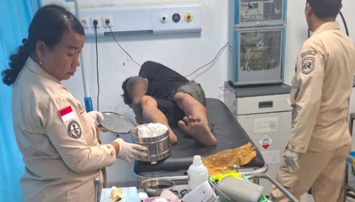 Polres Pelabuhan Belawan Tembak Pelaku Curas Usai Tawuran