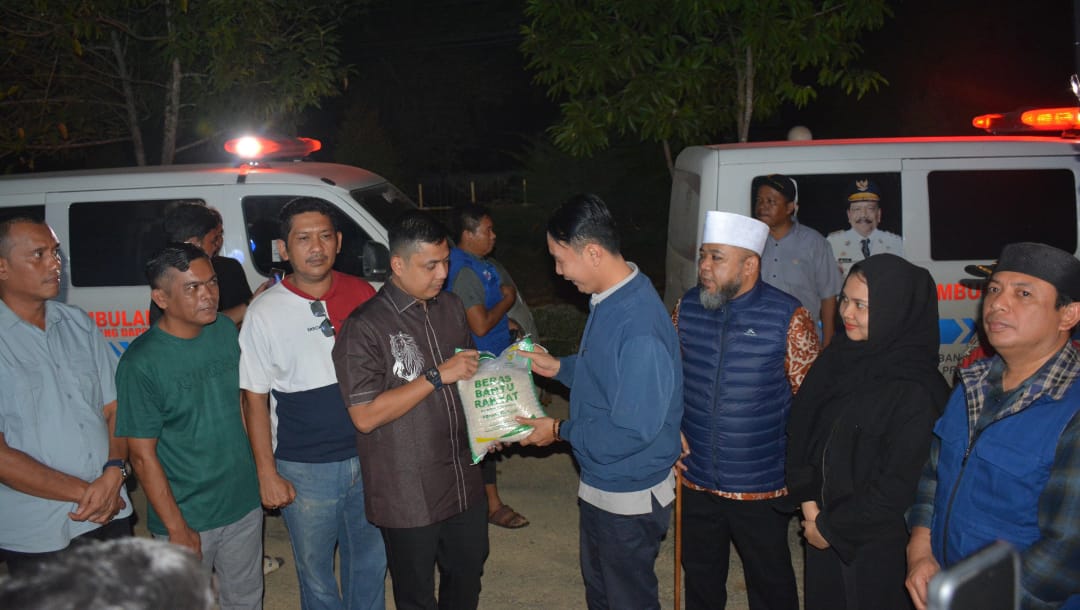 Wali Kota Langsa Terima Bantuan Kemanusiaan Dari Pemprov Bengkulu