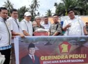 Fraksi Gerindra DPRD Madina  Bantu Korban Banjir Di Siulang Aling