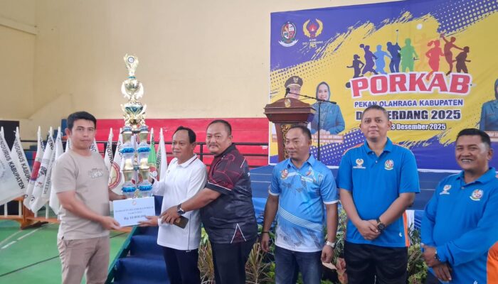 Tanjungmorawa Juara Umum Porkab Deliserdang 2025