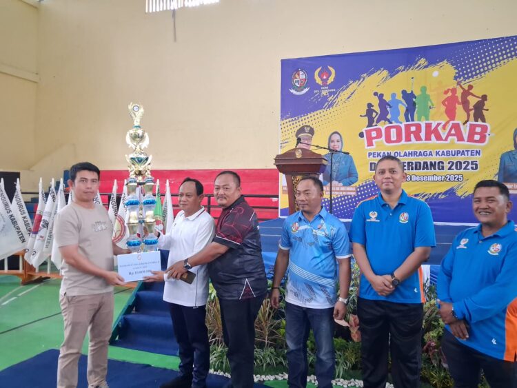 Tanjungmorawa Juara Umum Porkab Deliserdang 2025
