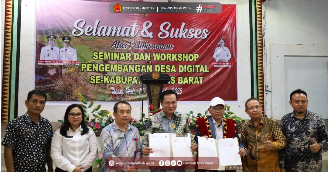 Pemkab Nisbar Gelar Seminar Dan Workshop Penguatan Pembangunan Desa Dan Transformasi Digital