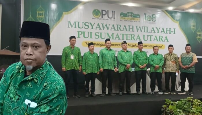 Dr Sakhira Zandi Terpilih Aklamasi Pimpin Kembali DPW PUI Sumut 2025–2030