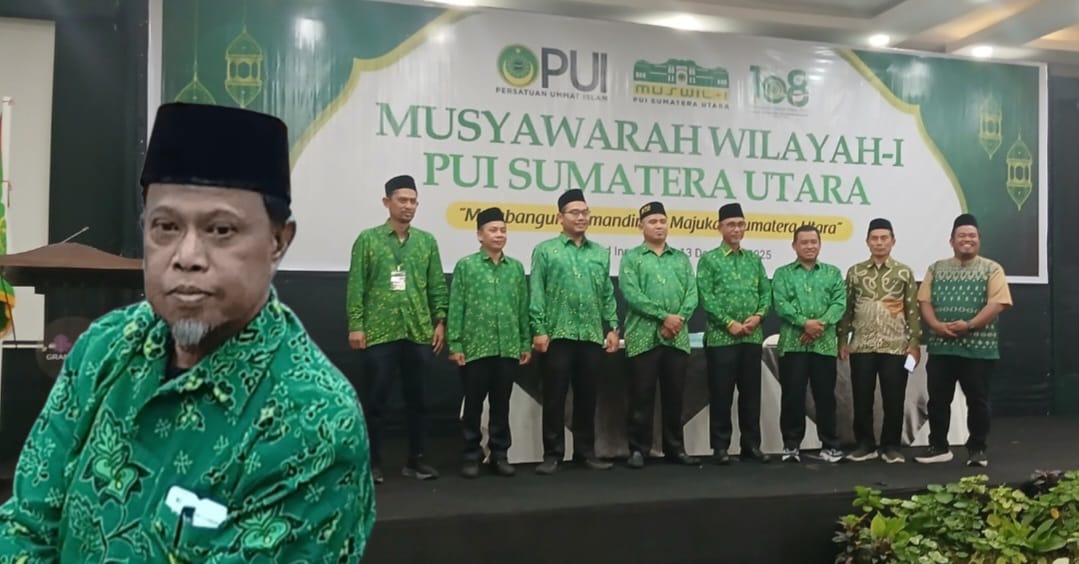 Dr Sakhira Zandi Terpilih Aklamasi Pimpin Kembali DPW PUI Sumut 2025–2030