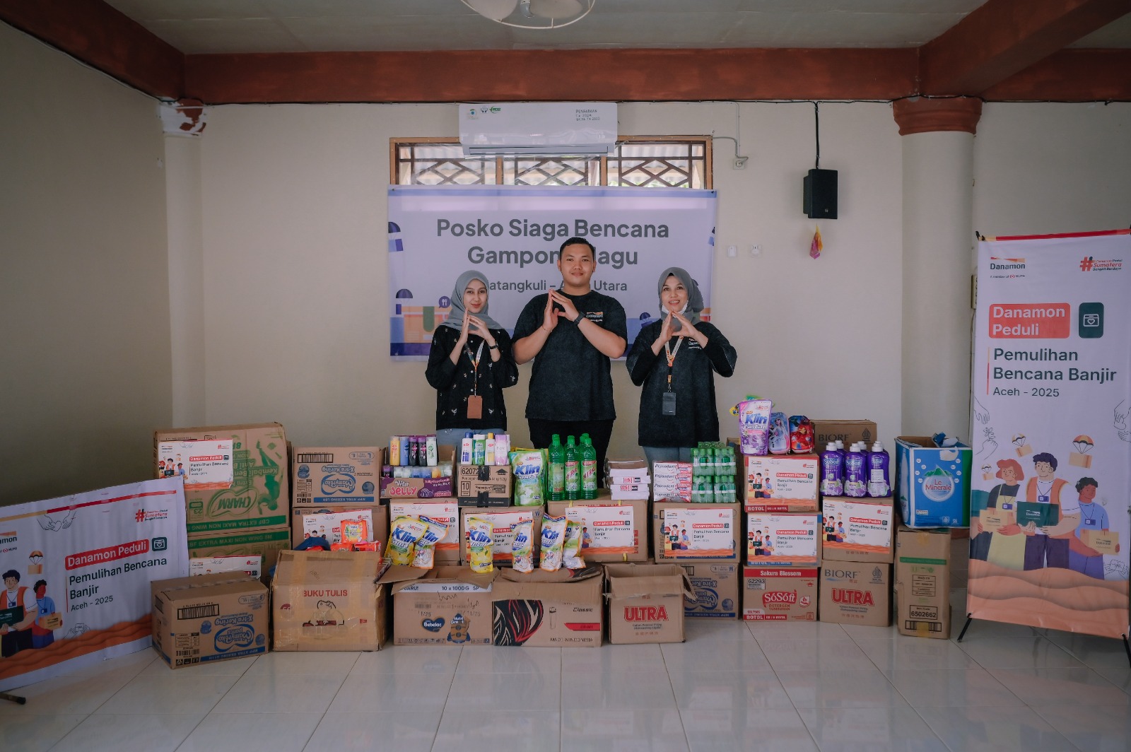 Danamon Berikan Dukungan untuk Penyintas Bencana di Sumatra melalui Dompet Dhuafa Social Enterprise
