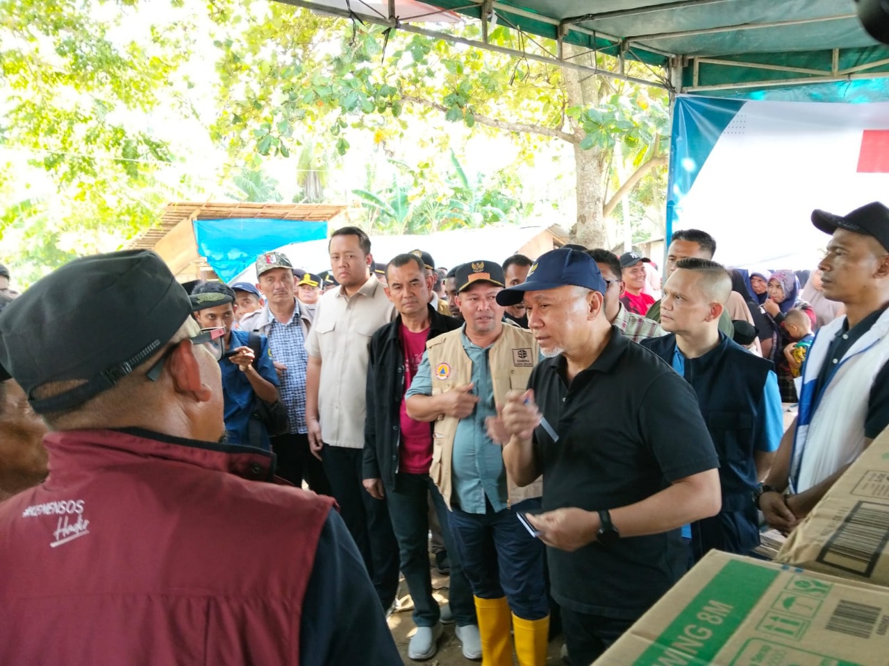 Menko Pangan, Zulkifli Hasan: Aduh Berat Sekali, Seumur Hidup Belum Pernah Lihat Banjir Seperti Ini