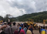 Bupati Agara Pantau Penanganan Ruas Jalan Nasional Putus