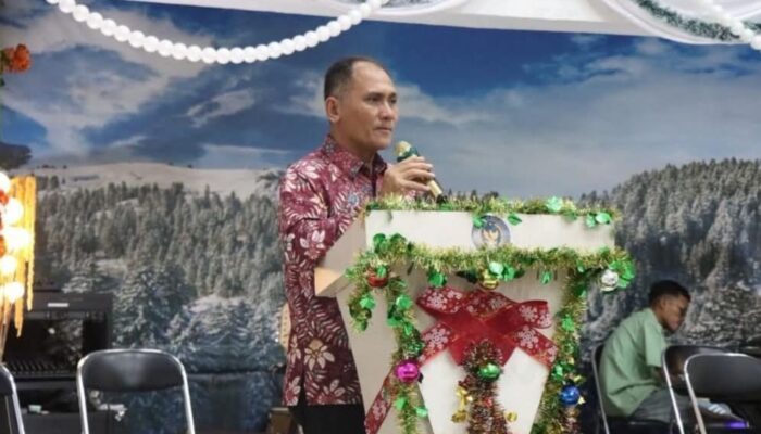 Wali Kota Binjai Hadiri Perayaan Natal Keluarga Besar Lapas Kelas IIA Binjai