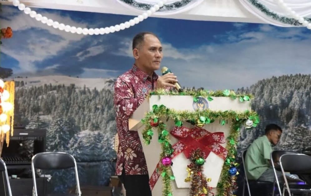 Wali Kota Binjai Hadiri Perayaan Natal Keluarga Besar Lapas Kelas IIA Binjai
