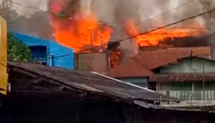 7 Rumah Tebakar Di Padangsidimpuan