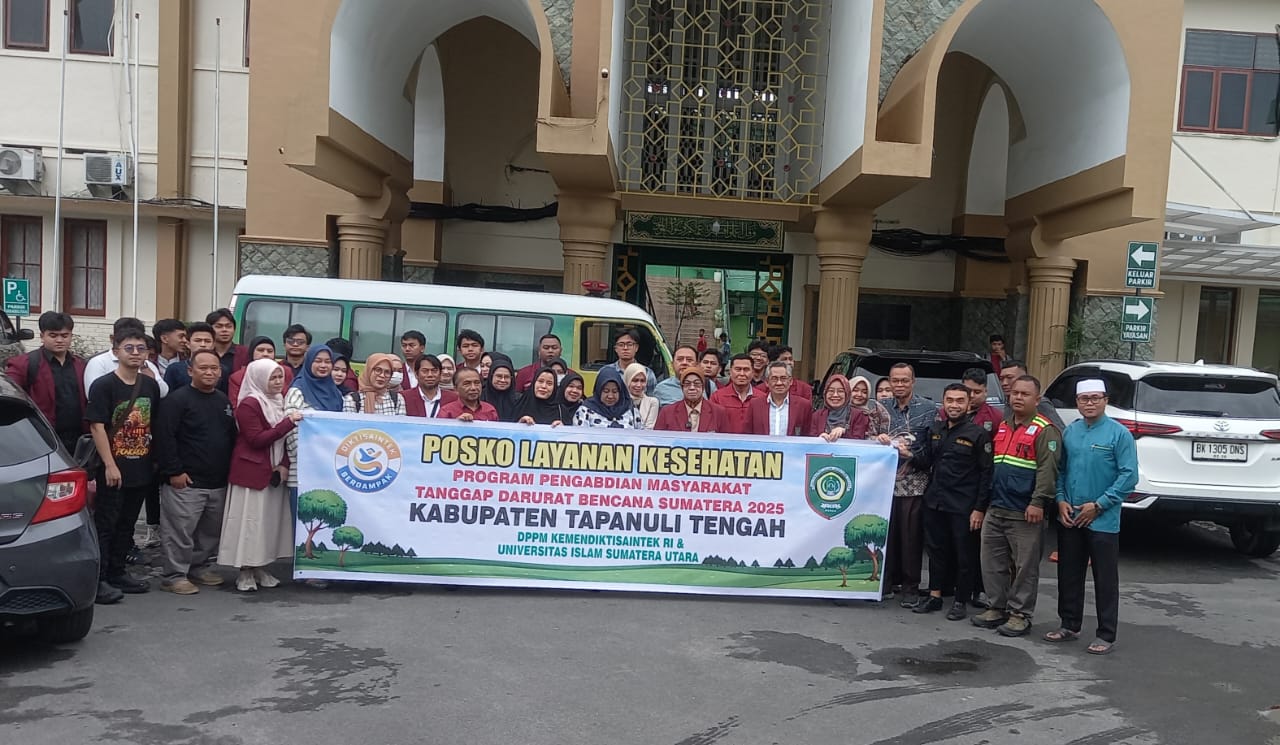 UISU Lepas Tim Tanggap Darurat Bencana Langkat Dan Tapteng