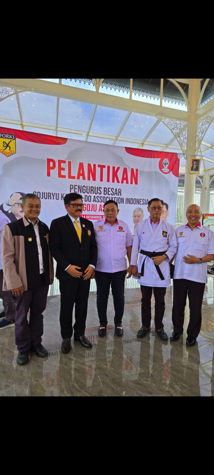 Hadi Tjahjanto Lantik Pengurus Goju Ass 2025-2030, Ketum Muh Elia, Sekjen Muh Irwan Dan Bendahara Umum Dahnil Ginting