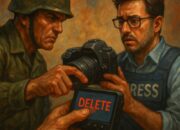 Tangan Besi Serdadu Di Kamera Jurnalis