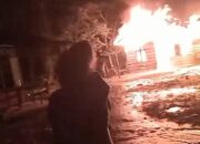 Pascabanjir, Kebakaran Hebat Musnahkan Rumah Warga Pandan Sari