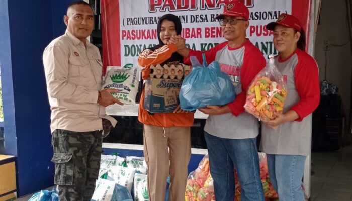 PADI NASI Salurkan Bantuan Korban Banjir Purna Paskibraka Langkat