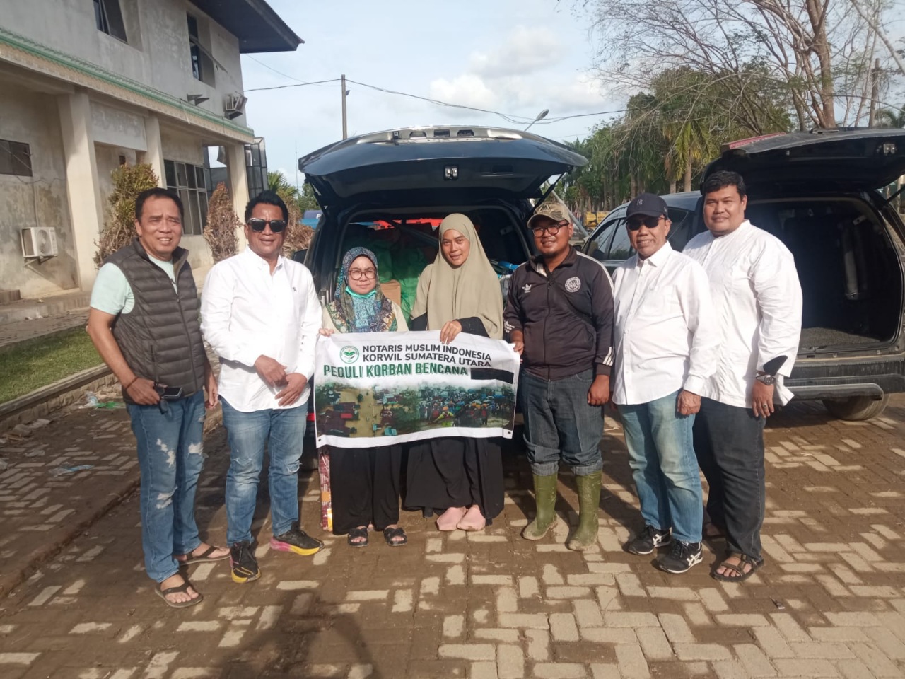 Notaris Muslim Indonesia Korwil Sumut Bantu Korban Banjir Aceh Tamiang