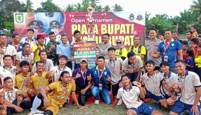 PS Sukajadi Juara Piala Bupati Sergai 2025