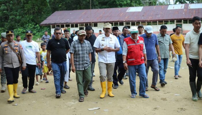 Sekolah Langganan Banjir, Bupati Madina Dorong Relokasi SDN 387 Ranto Panjang