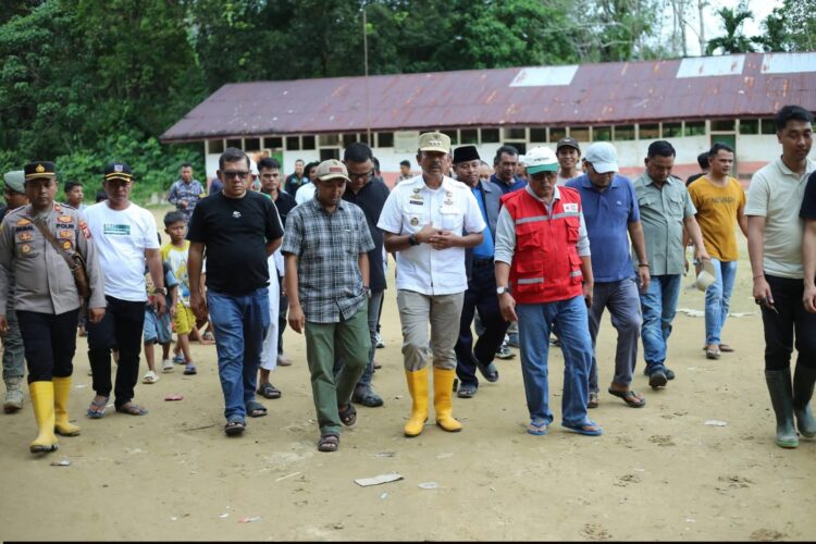 Sekolah Langganan Banjir, Bupati Madina Dorong Relokasi SDN 387 Ranto Panjang