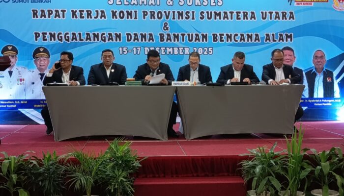 KONI Sumut Galang Dana Korban Bencana Alam